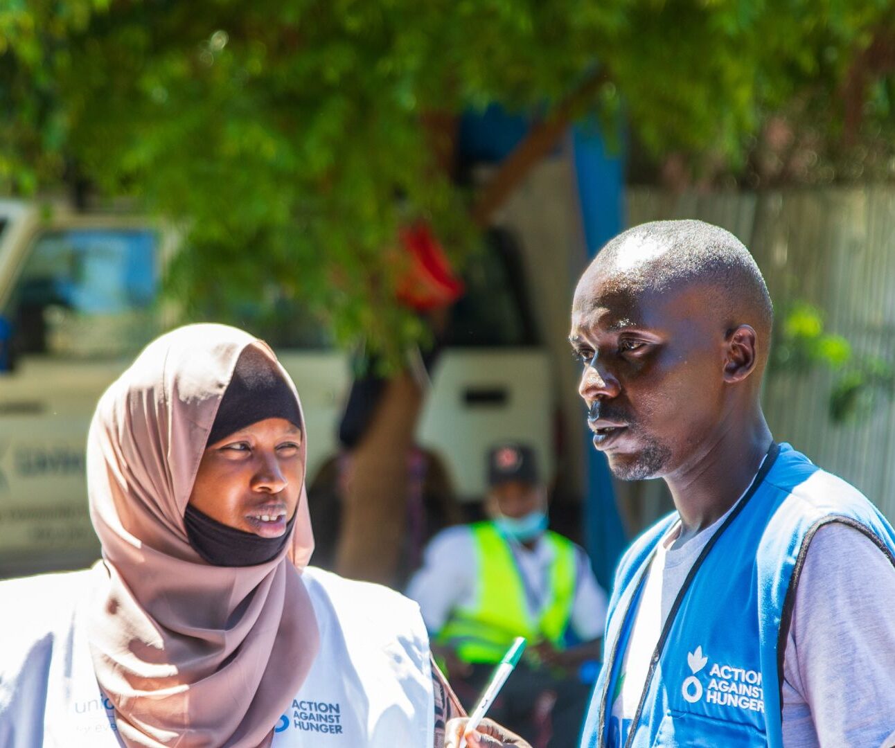Action Against Hunger nutrition experts in Kenya.