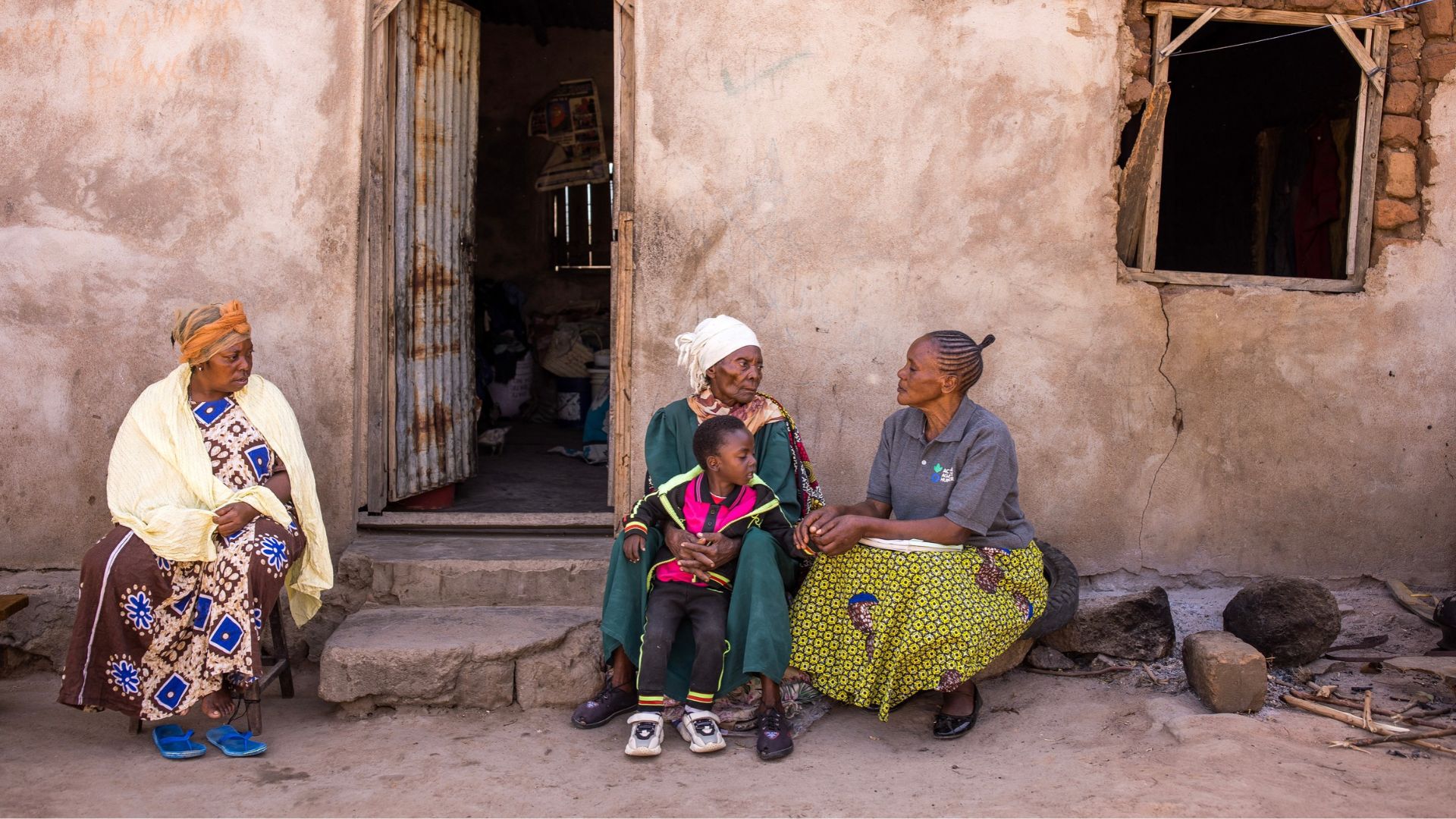 Janeth, a community health worker, in Tanzania.